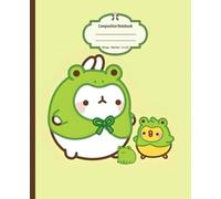 Composition Notebook: Chubby Bunny Aesthetic, Wide Ruled, 7.5 x 9.25 inches, 100 Pages - Ideal for Kawaii Fans, School Notes ( Notebook )
