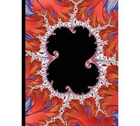 Composition Notebook - College Ruled, 100 Sheets: Mandelbrot Set Fractal Art "Adriyen" (200 Pages, 7.5" x 9.75") (Mandelbrot Set Fractals)