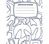 Composition Notebook College Ruled - Blue Doves Edition: 110 Pages | 55 Sheets | Full-Bleed College Ruled with Margin Lines | 7.5 x 9.75 | Bella Strada Studio