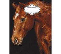 Composition Notebook College Ruled: Cute horse, western Aesthetic Journal for Back to School, College, University, Office, Work