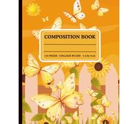 Composition notebook college ruled: Let Your Ideas Take Flight : A Beautiful College Ruled Notebook for School, Journaling & Creative Expression