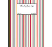 Composition Notebook: College Ruled Line Paper: Notebook, Composition Book, Exercise Book, Journal, Diary, School / College Book, Scribble