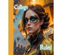 Composition notebook College ruled: Secret Spy - Balloon Heist, Trendy with aesthetic design