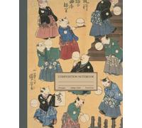 Composition Notebook College Ruled: Vintage Japanese Ukiyo-e Temari Cats from the Edo Period, Notebook for Art Lovers, Journaling, Office, School, ... Notebook, 110 Pages, 7.5 × 9.25 Inches
