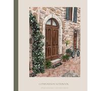 Composition Notebook: Composition Journal | Beautiful Hand Painted Art “Threshold” on the Cover | Lined Paper | 110 Pages | 7.5” x 9.25” | Travel, School, Creative Writing