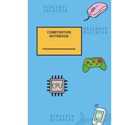 Composition Notebook: Computer Science | Field Narrow Ruled | 8.25 x 11 inches | 100 Pages | Student, Kids, Teens