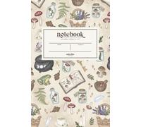 Composition Notebook: Cottagecore Hedgewitch Botanical Lined Journal Mini Notebook | 100 pages, 5 x 8"