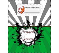 Composition Notebook: Cute Baseball Themed Notebook for Sports Lovers.