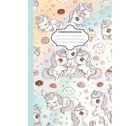 Composition Notebook: Cute kawaii unicorn themed,120 college-ruled pages, Ideal for school notes, homework, and daily organization