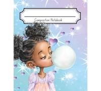 Composition Notebook: Cute Little Girl Design, Wide-Ruled Lined Numbered Pages, Index Page, Elegant & Aesthetic Journal for Woman, Teens, Girls, ... to School, College, University, Work, Office.