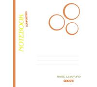 Composition Notebook Cute Minimal Polka Dot Design| College-Ruled | For School and Work | 120 Pages, Dimensions 7.5 x 9.25" | Aesthetic School Supplies for Students and Teachers.