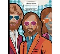 Composition Notebook: Disco Legends, Wide Ruled, 7.5 x 9.25 inches, 100 Pages - Perfect for Music Fans, School Notes.