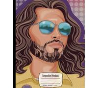 Composition Notebook: Disco Legends, Wide Ruled, 7.5 x 9.25 inches, 100 Pages - Perfect for Music Fans, School Notes.