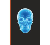 Composition Notebook: Ethereal Glowing Blue Skull | Celestial Crystal Ghost Aesthetic Illustration | 100 Pages Wide Ruled 6x9 | Gothic Spiritual Journal for Tarot, Dark Academia, and Mystery Lovers