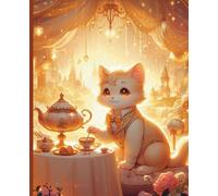 Composition Notebook: Fairytale cat themed Notebook | College Ruled | Journal for planning, study, repetition | 7.5 x 9.25 in, 100 Pages