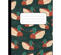 Composition Notebook: Floating Ducks on Water | Cute Nature-Inspired Journal | 110 College Ruled Pages for School, Writing & Notes
