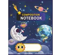 Composition Notebook for Boys and Girls: Handwriting Journal for Kindergarten with Middle Dotted Lined Papers | 7.5x9.25 inches | 200 pages