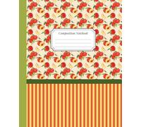 Composition Notebook for Students | College Ruled | Lined Journal | Watercolor Peach Illustration Aesthetic: Watercolor Fruit Illustration | Summer Aesthetic | Student Notebook