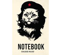 Composition Notebook for Students College Ruled School Notes Journal Revolutionary Cat Che Illustration | Gift for Students: Che-Inspired Cat ... Notebook for School, College & Everyday Notes