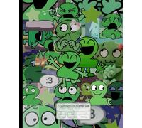 Composition Notebook: Funny Animated Character, Wide Ruled, 7.5 x 9.25 inches, 100 Pages - Ideal for Cartoon Fans, and Creative Expression (Notebook )