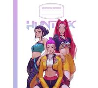 Composition Notebook: Funny Kpop Chibi Anime Style, Cute Anime Inspired Idol Girls, Great For Girls Teens Students Kids, Perfect for School and Office Supplies