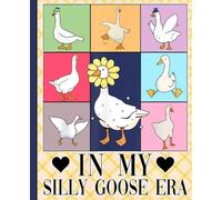 Composition Notebook: Funny Silly Goose Era with Retro Animal Lover Art Theme, Cute Writing Journal for Students, School Class Notes, College Study Goals, Teachers, and Office Desk Writing