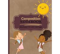 Composition Notebook: Girl Scout Brownie Edition - 110 Wide Ruled Pages - 7.5'x 9.25' Inches