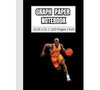 Composition Notebook Graph Paper 4x4: Stay Focused and Organized with Every Page | 8.25 x 11 Inch | 20.95 x 27.94 cm | 120 Pages | 4x4 grid | School Supplies