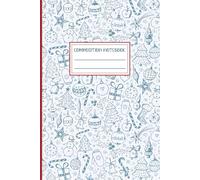 Composition Notebook: Holiday Doodles, Elegant Christmas-Themed Journal