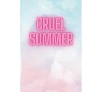 Composition Notebook Journal: Cute Teen Girl Taylor CRUEL SUMMER colorful | Swiftie Gift Idea Era's Tour | College Ruled 100 6 x 9, 100 pages