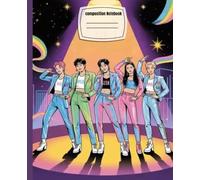 Composition Notebook: K-Pop Idols, Wide Ruled, 7.5 x 9.25 inches, 110 Pages For Teens, Students, Music Lovers, and School Notes ( Notebook )