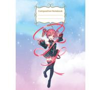 Composition Notebook: Kasane Teto : IA Vocaloid Otaku Anime Chibi Girl 120 Pages of 8.5" x 11" Blank Paper for Writing, College Ruled Premium Abstract Cover vol.2