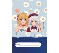 Composition Notebook: Kawai Composition Book: A notebook featuring a beautiful, cute "kawaii" style design with sunflowers 120 pages