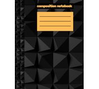 Composition Notebook: "Large 8.5x11 lined journal with 120 pages, featuring a whimsical science-themed cover of fantasy meteorite stones, perfect for students and science enthusiasts."