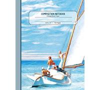 Composition Notebook: Large Journal - College Ruled Lined Paper, Writing And Journaling Book - Edward Hopper Sailboat