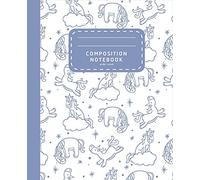 Composition Notebook: Lovely Wide Ruled Unicorn Notebook | Composition Notebook For Girls | School Notebook: 7 (School Notebook Wide Ruled)