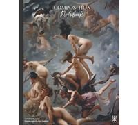 Composition Notebook: Luis Ricardo Falero - Witches going to their Sabbath: 110 pages: 7,5x9,25 College Ruled | Famous Artists Paintings Notebook | ... Journal | Decorative Notebook | Iconic Art