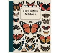 Composition Notebook Luna Moth Butterfly: Mystical Insect Journal with Lined Pages | Aesthetic Boho Nature