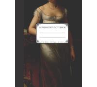 Composition Notebook: Madame Dark Red Vintage Old Oil Painting, Dark Feminine, Vampire, Aesthetic, Fancy, Coquette, Romantic Notebook - Wide Ruled, ... Journal for Students, Teens, Adults.