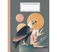 Composition Notebook: Mid-century Modern Wedge-tailed Eagle Journal for School, College, Travel or Gifting