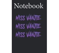 Composition Notebook: Miss Vanjie Drag Race Drag Queen Funny Size 6x9 with 100 College Ruled Pages for Notes, To Do Lists, Doodles, Soft Cover, Matte Finish
