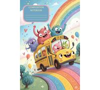 Composition Notebook - Monster School Bus: Giggles on the Go - 6" x 9" Notebook