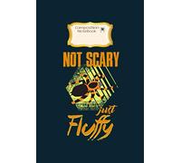 Composition notebook: nost scary just fluffy spider gif - 50 sheets, 100 pages - 6 x 9inches