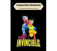 Composition Notebook: Our 2 Invincible Hero Design By Me Classic, Journal 6 x 9, 100 Page Blank Lined Paperback Journal/Notebook