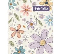 Composition Notebook: PetalPlot Notebook with 160 college-ruled pages, sized 7.5 × 9.25 inches-perfect for school, university, work, and everyday use.