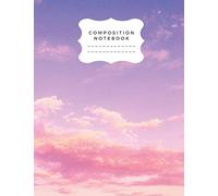 Composition Notebook: Pink Extra Large 8.5" x 11" College Ruled Lined Paper Exercise Book 200 pages, 100 sheets