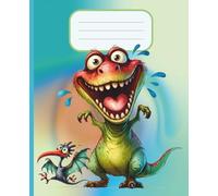 Composition Notebook: Quirky Dinosaur Cover Illustration