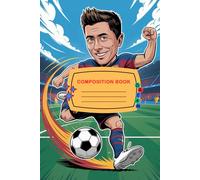 Composition notebook: Robert Lewandowski soccer journal