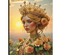 Composition Notebook: Rococo Solar Princess Dawn themed Notebook | College Ruled | Journal for planning, study | 7.5 x 9.25 in, 100 Pages