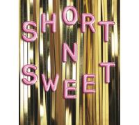 Composition Notebook | Sabrina Short N Sweet Inspired | Pink and Gold Chic Journal | 100 Pages | College Ruled | 7.5 x 9.25 Inches